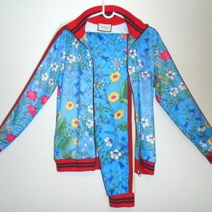 gucci flower tracksuit